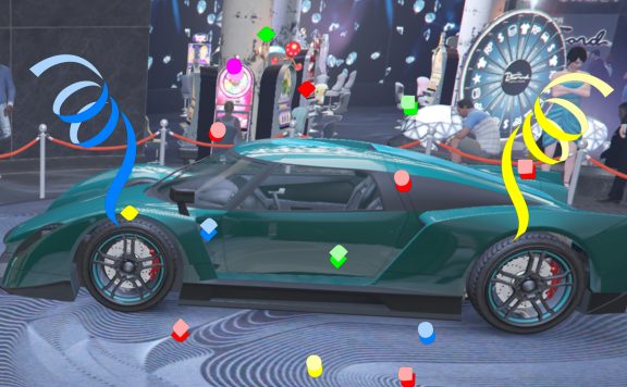 GTA Online Autarch Konfetti Titel