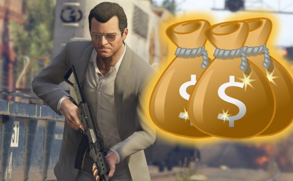 GTA Online Michael Geld Waffe Titel