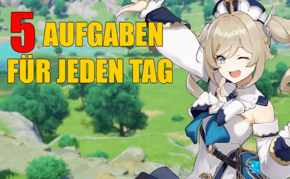 Genshin Impact 5 Aufgaben fuer jeden Tag titel title 1280x720