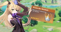 Genshin Impact Krone der Weisheit titel title 1280x720