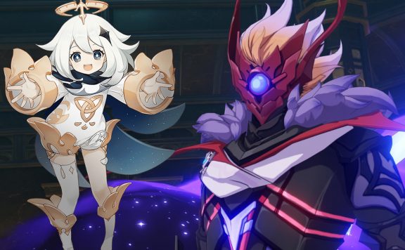 Genshin Impact Tartaglia Childe Boss with Paimon title titel 1280x720