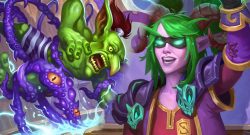 Hearthstone Demon Hunter Stelina Goblin Tentacles titel title 1280x720