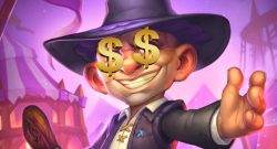 Hearthstone Silas Darkmoon Dollar Eyes Money titel title 1280x720