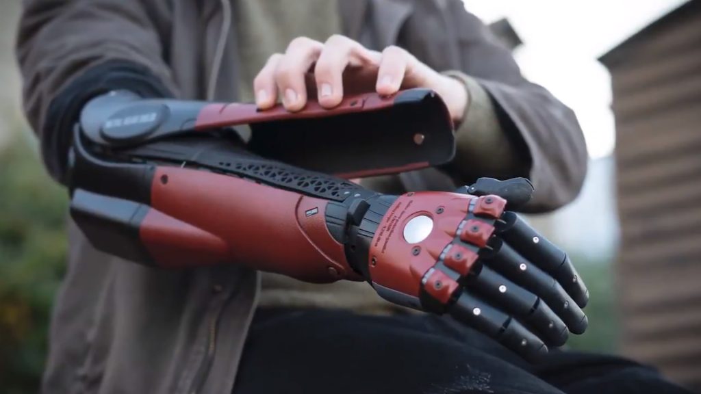 Metal Gear Solid Snake bionischer Arm