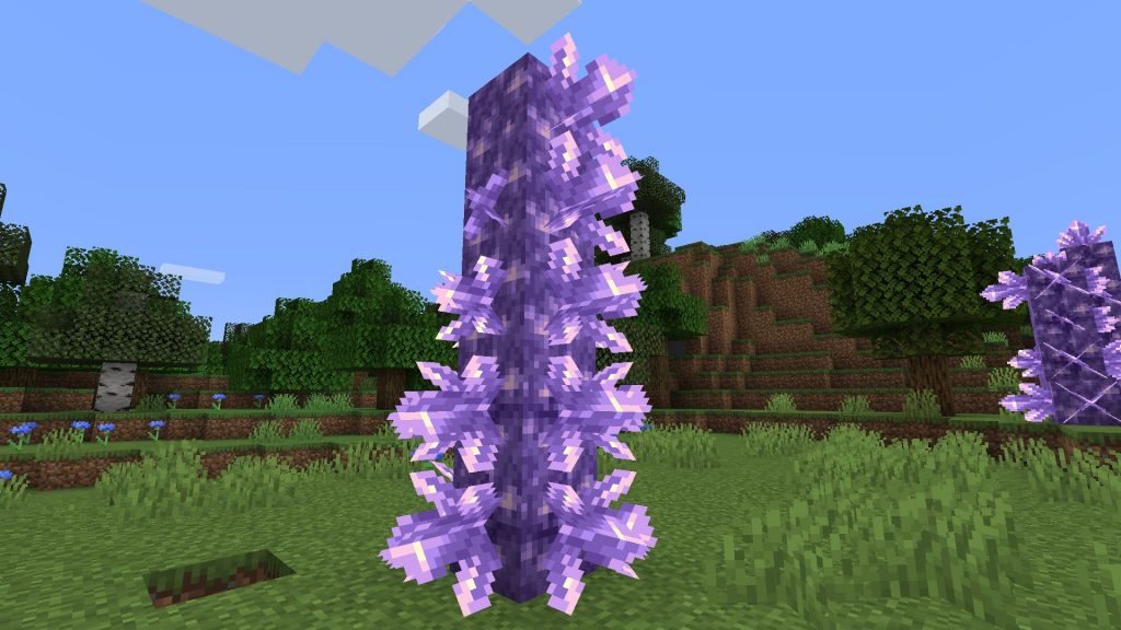 Minecraft Amethyst Statue