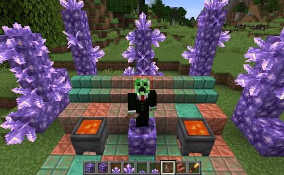 Minecraft Amethyst titel 1280x720