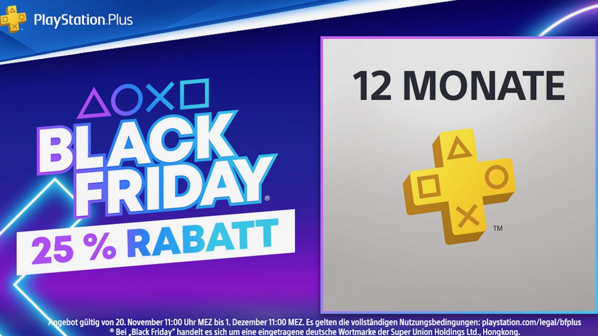 Black Friday: PS Plus Tarife 25-30% reduziert im PS Store - mit günstigem  PSN Guthaben zusätzlich sparen! 🔥 - Foraum