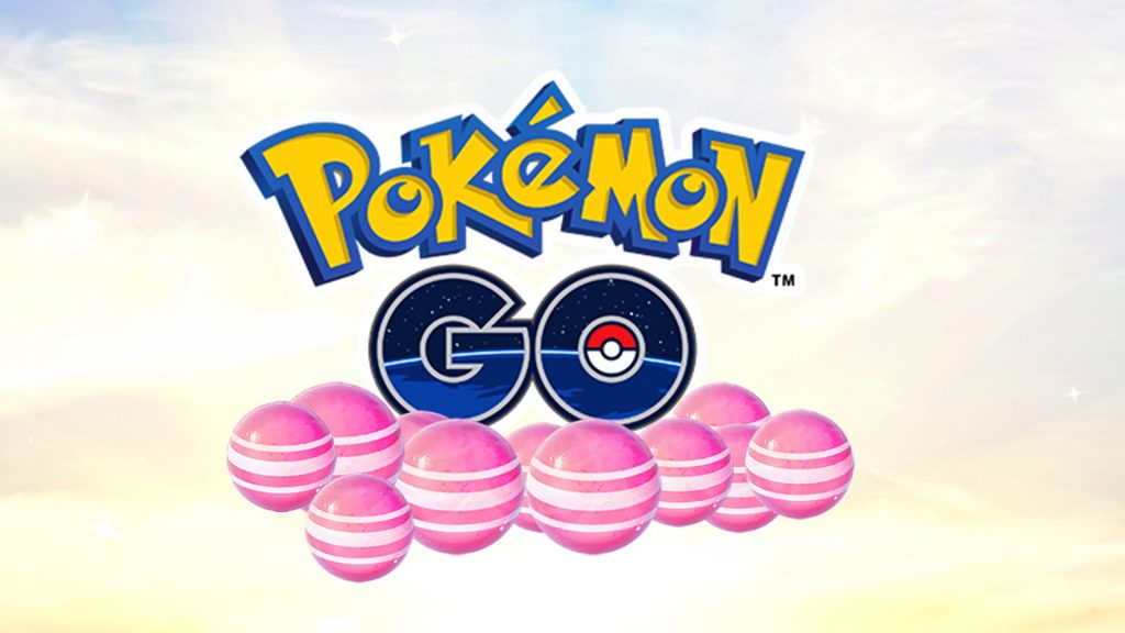 Pokémon GO Bonbons Pink Titel