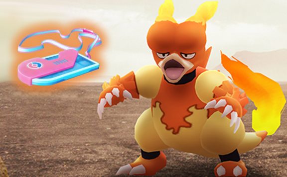 Pokémon GO Magmar Ticket Titel