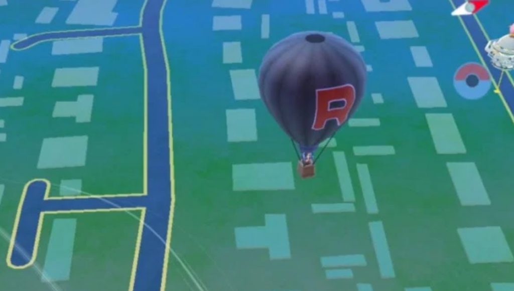 Pokemon GO Rocket Ballon