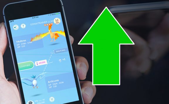 Pokémon GO Tauschen hoch Titel