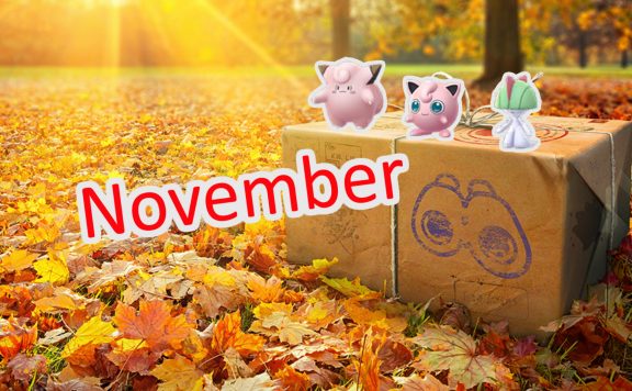 Pokemon GO Feldforschungen November 2020