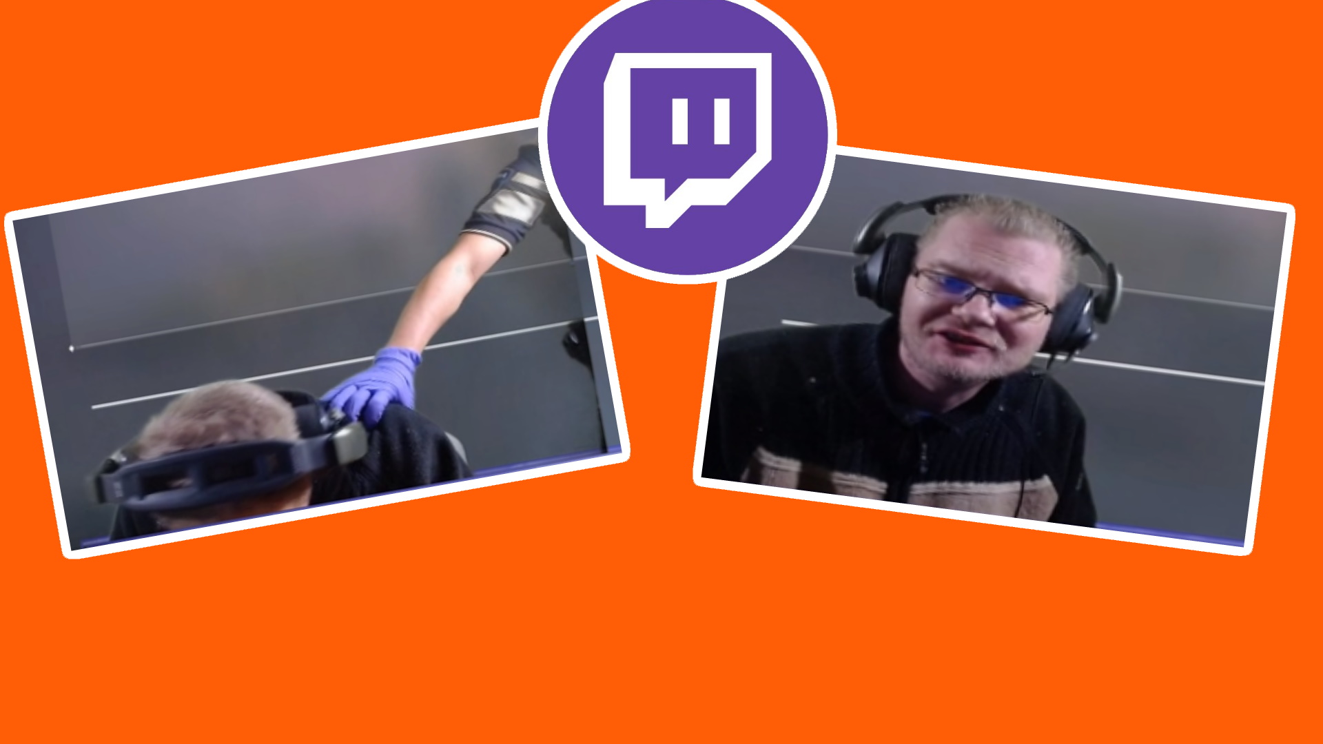 Streamer live auf Twitch geweckt