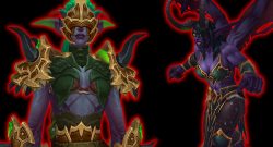 WoW Demon Hunter Females Black Background titel title 1280x720