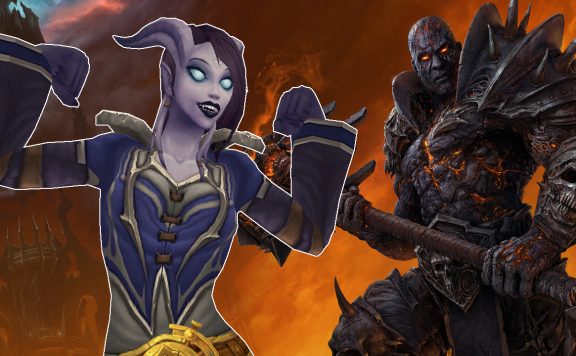 WoW Draenei Flex Shadowlands titel title 1280x720