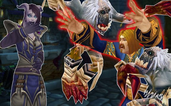WoW Draenei Laugh Human eaten by zombies title titel 1280x720