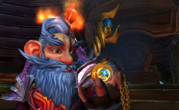 WoW Herz von Azeroth in Hand eines Gnoms Titel 2