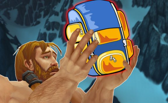 WoW Human Backpack titel title 1280x720