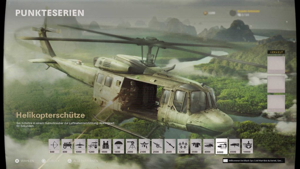 cod cold war scorestreak helikopterschütze