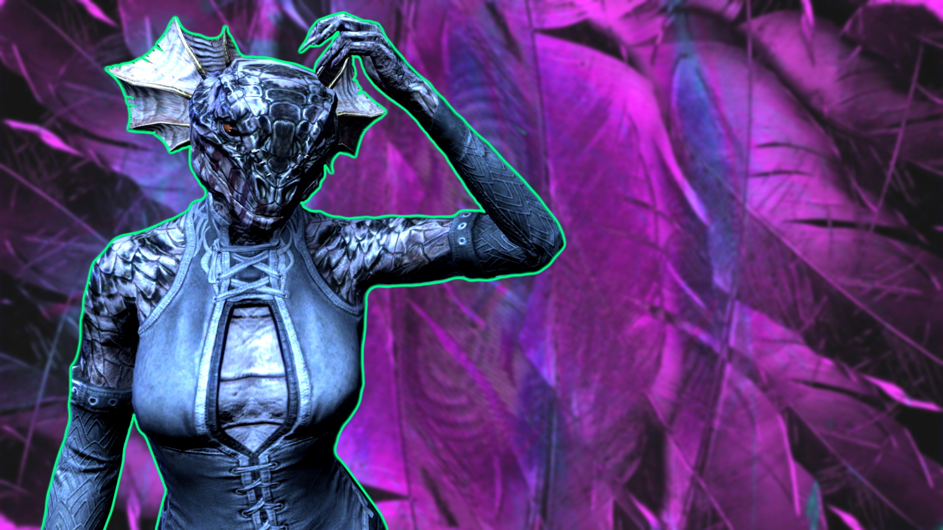 ESO Argonier Kopf Kratzen Titel lila