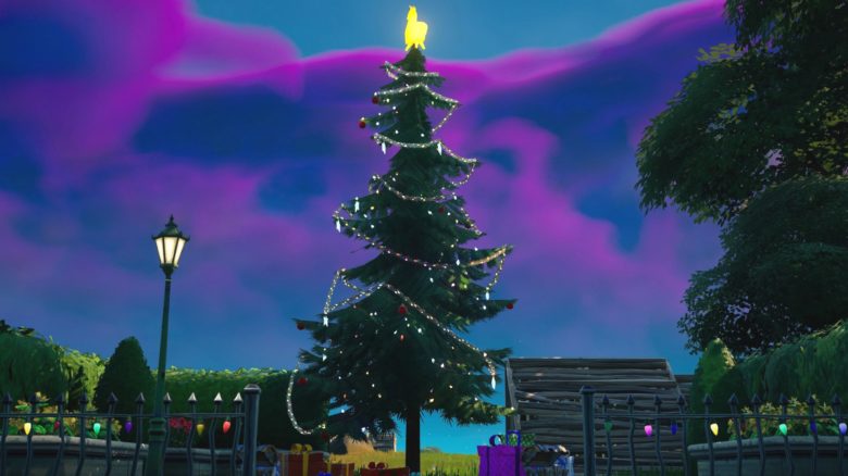 Fortnite: Tanze bei Weihnachtsbäumen – Alle Bäume auf der Map