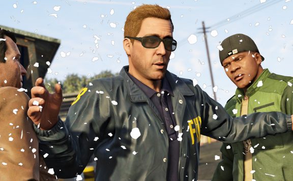 GTA Online Dezember Schnee Titel