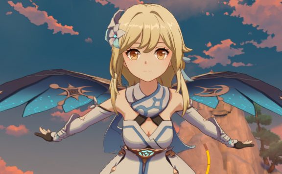 Genshin Impact flight titel title 1280x720