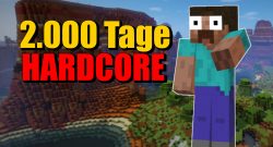 Minecraft 2000 Tage Hardcore titel title 1280x720