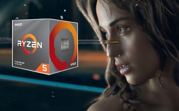 Titelbild Cyberpunk 2077 und AMD Prozessor