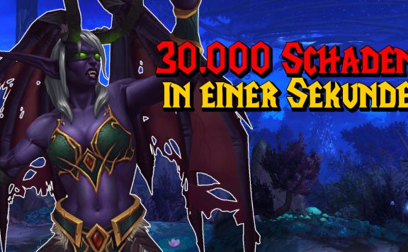 WoW Demon hunter 30000 Schaden in einer Sekunde titel title 1280x720