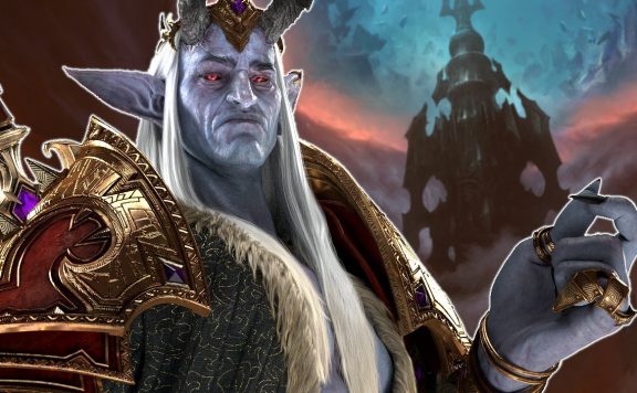 WoW Denathrius HD Background titel title 1280x720