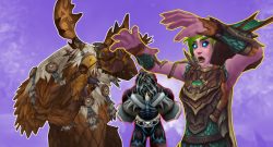 WoW Shadowlands DK Hunter Druid nerf Titel