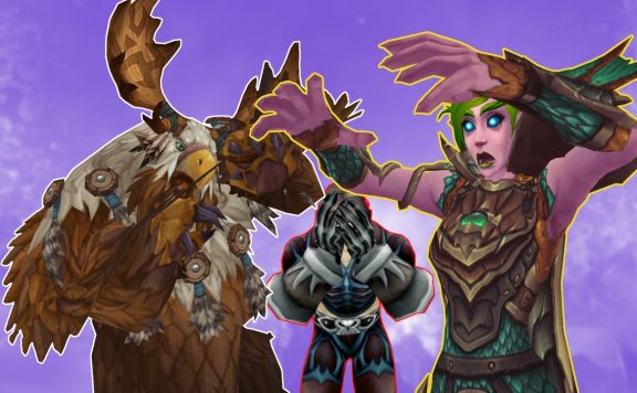 WoW Shadowlands DK Hunter Druid nerf Titel