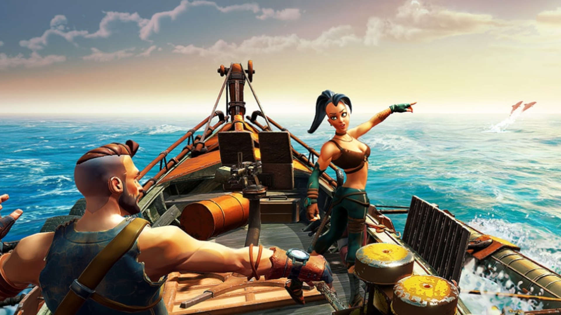 In a new MMO on Steam, you must survive in a flooded world by collecting, smuggling, and trading junk