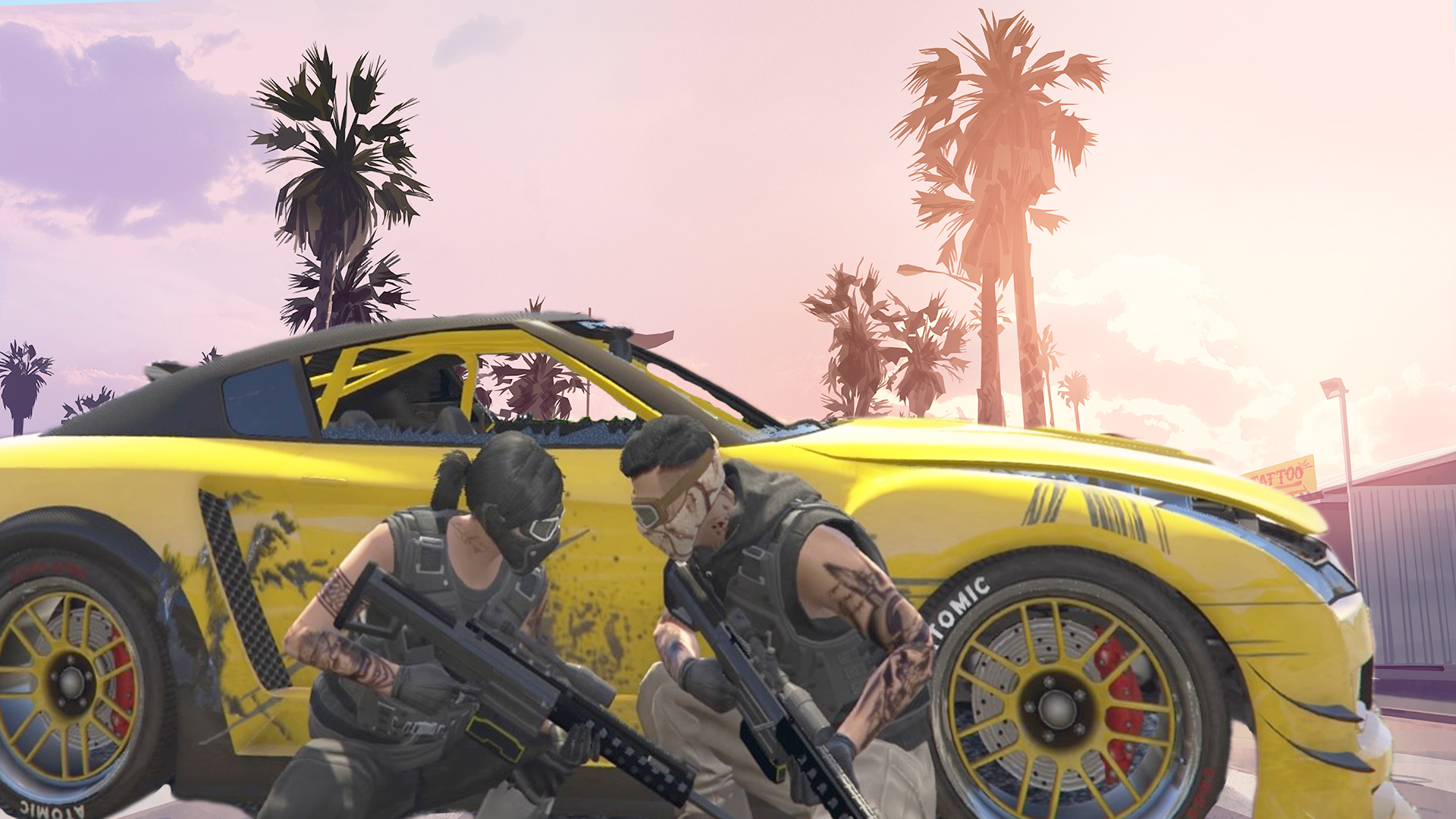 Ein Spieler entführte mich in GTA Online zu einem atemberaubenden Date