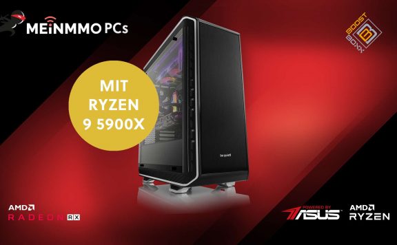 MeinMMO Boostboxx Gaming-PC mit Ryzen 9 CPU