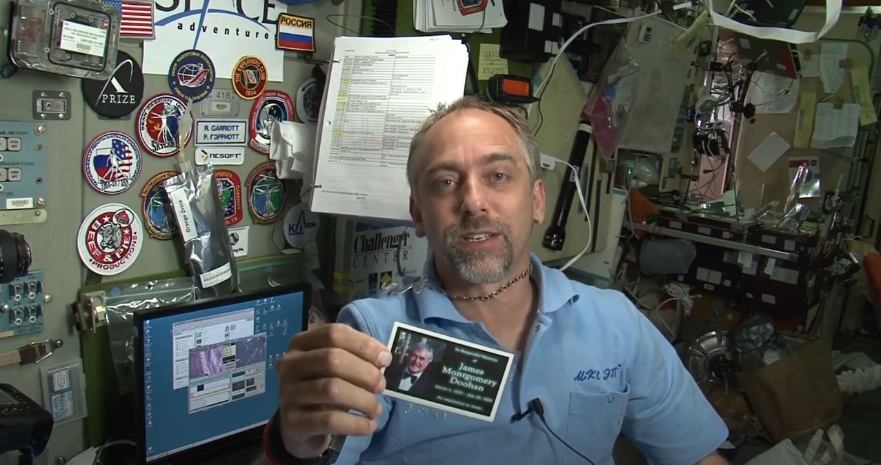 MMO-Legende schmuggelte Asche von Star-Trek-Held auf die Raumstation ISS