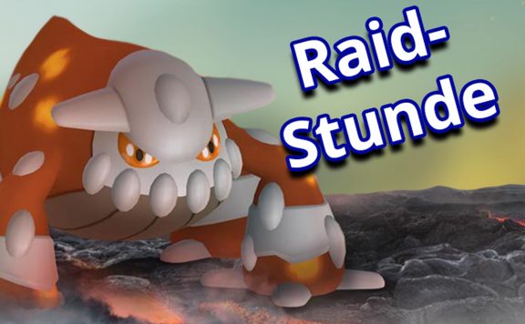 Pokémon GO Heatran Raid-Stunde Titel