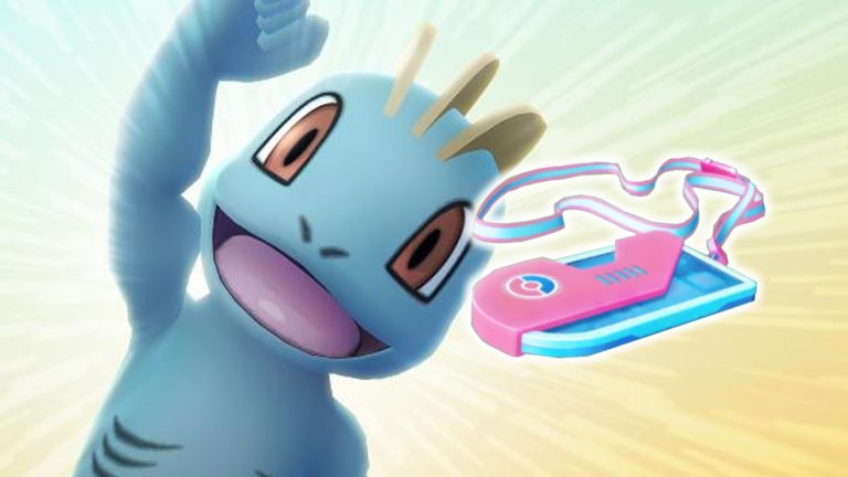 Machollo Pokémon GO Ticket: All the way up, Machollo - Content
