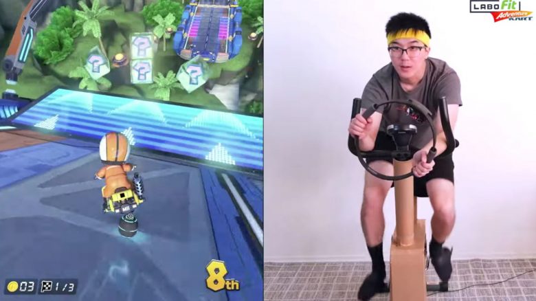 Spieler baut genialen Controller für Mario Kart – aus einem Fitness-Fahrrad