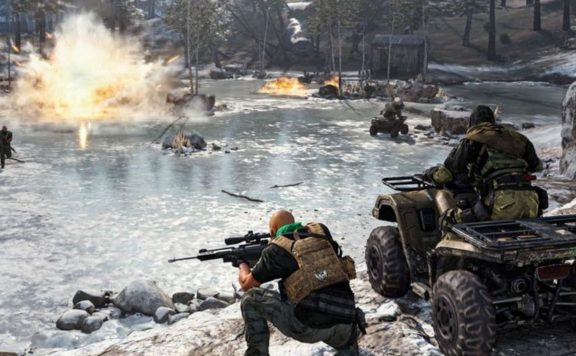 CoD Warzone Wasser Kampf