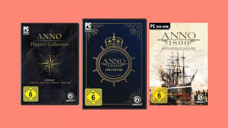 Amazon Angebot: Anno 1800, Anno 1800 Königsedition & History Collection