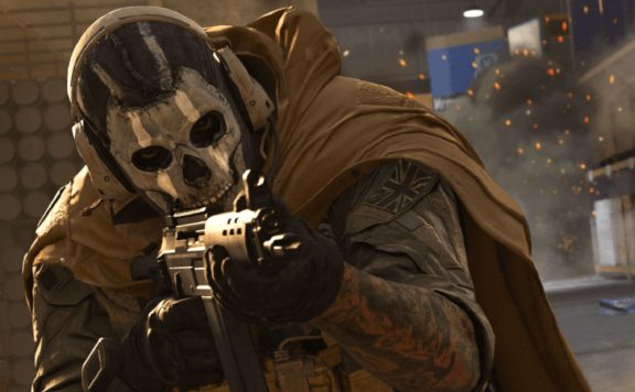 cod warzone ghost mit grau soldat titel