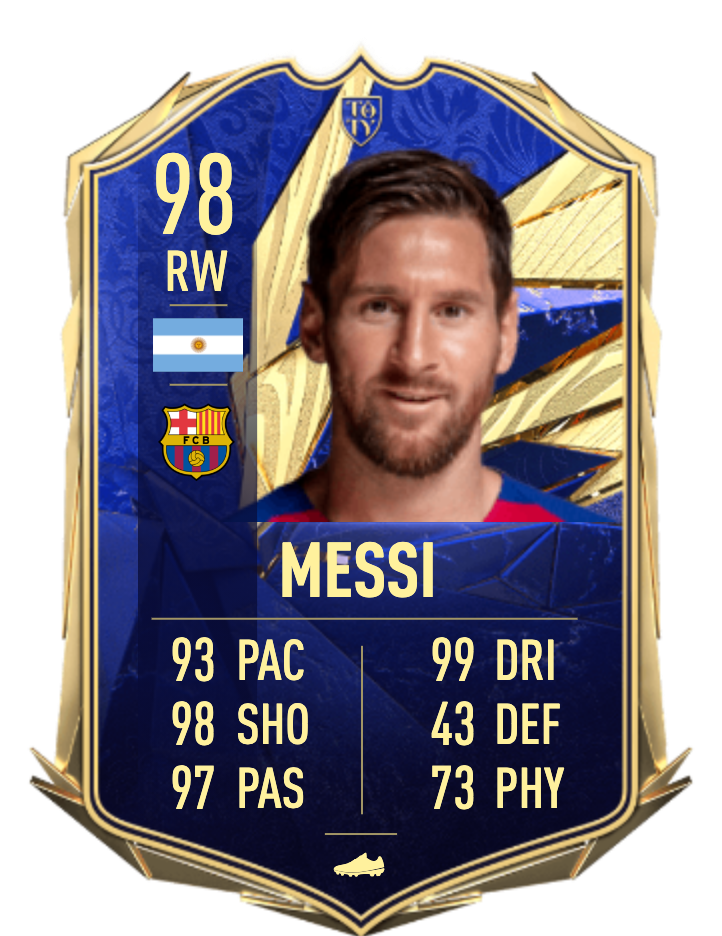 FIFA 21: Alle 12 TOTY-Karten sind jetzt da - Messi kommt dazu