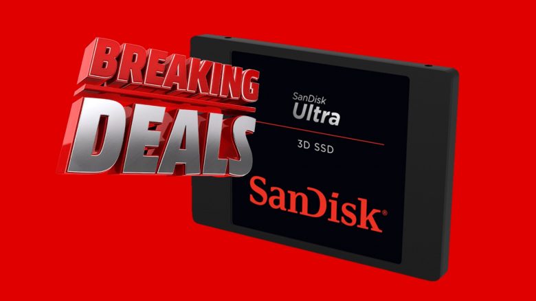 Ultra 3D SSD 1TB von Sandisk reduziert für 85 € und mehr bei MediaMarkt