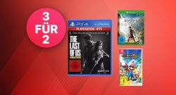 MediaMarkt 3-für-2-Aktion: Spiele für PS4, Nintendo Switch & Xbox One im Angebot