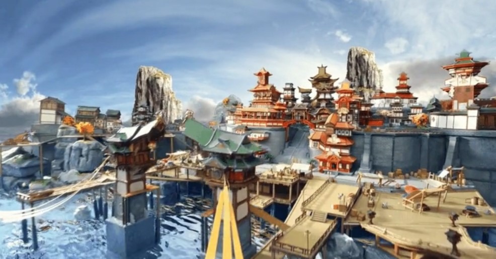 Genshin Impact Liyue Harbor model