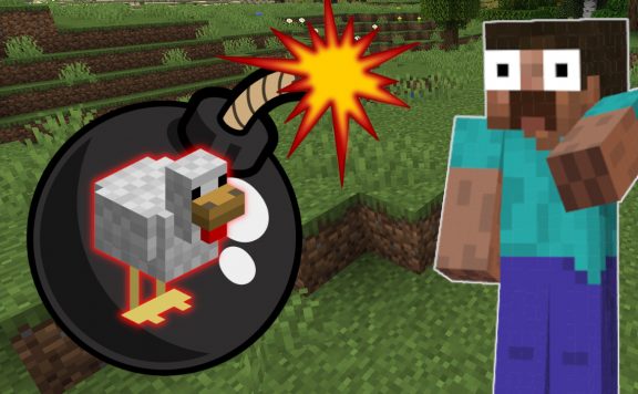 Minecraft Bomb shocked Steve titel title 1280x720