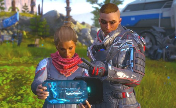 Outriders Selfie Titel