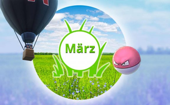 Pokémon GO März Events Titel App